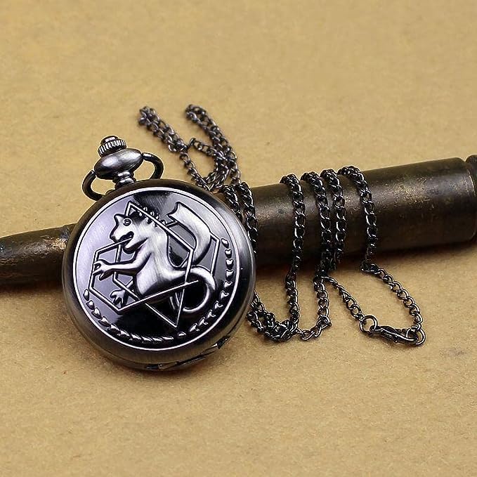 Amazon.co.jp: 鋼の錬金術師 懐中時計 腕時計 メンズ 時計